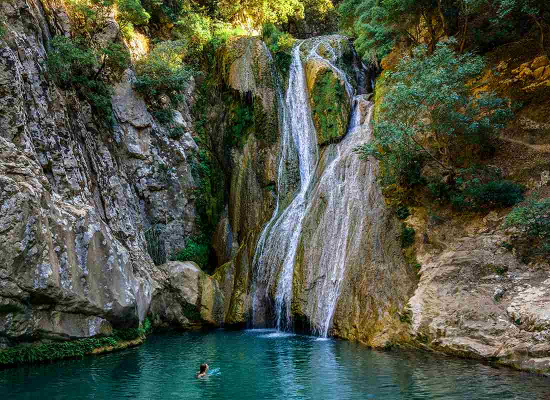 Водопад Кади - Полилимнио